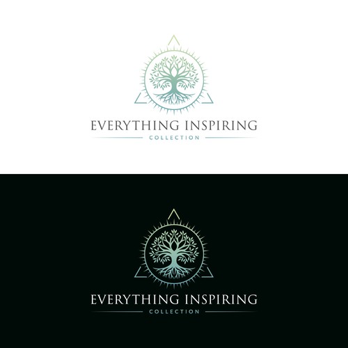 Wisdom logo with the title 'Everything Inspiring Collection Logo'