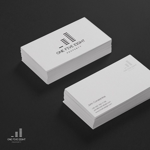 Number design with the title 'Create an innovative logo & business card for a boutique Property Development company.'