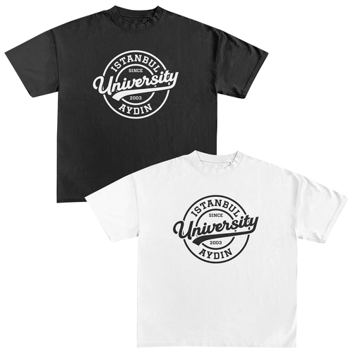 Education t-shirt with the title 'Vintage style design for college'