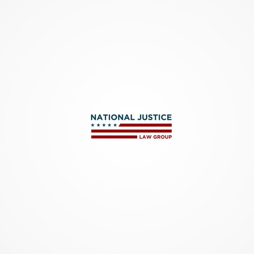 Justice logo with the title 'Logo National Justice'