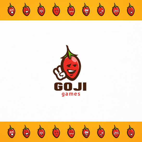 Emoji logo with the title 'Goji Games'