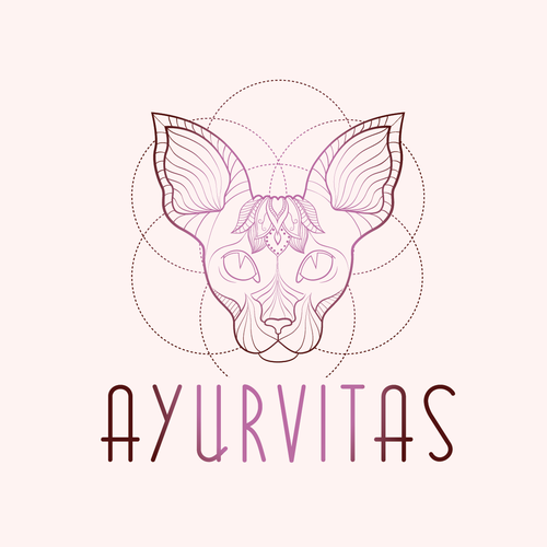 Mandala logo with the title 'Log for candy bar'