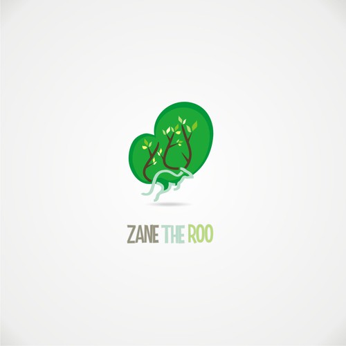 Kangaroo logo with the title 'Zane The Roe'