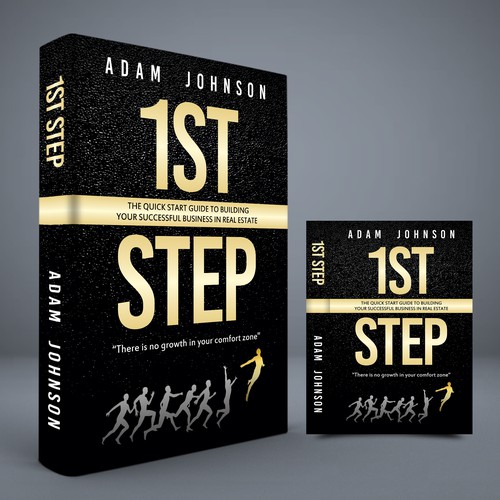 Real estate book cover with the title 'First Step'