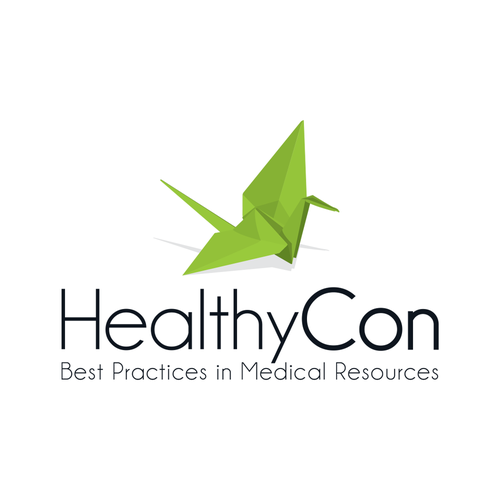 Origami logo with the title 'HealthyCon'