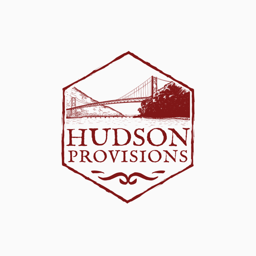 Bridge logo with the title 'Hudson Provisions'