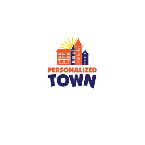 Window logo with the title 'Personalized Town'