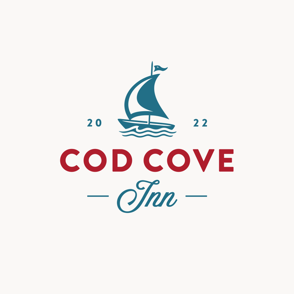 Pacific design with the title 'Cod Cove Inn'