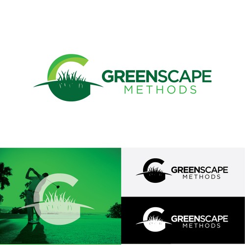 Golf brand with the title 'Greenscape '