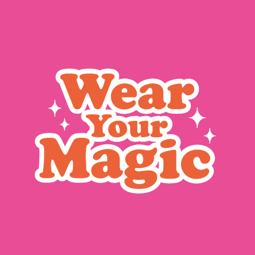 Girly logo with the title 'Wear Your Magic'