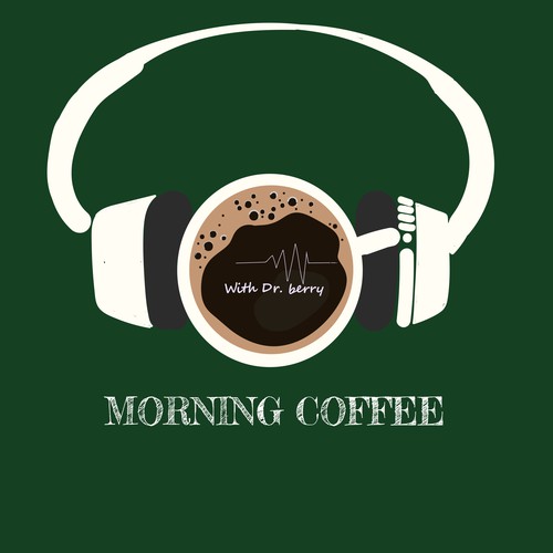 Coffee shop artwork with the title 'Morning Coffee'