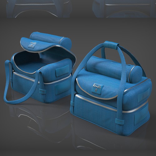 Mayan design with the title 'Carrier Bag'