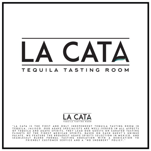 Nightlife logo with the title 'La Cata - Tequila Tasting Room'