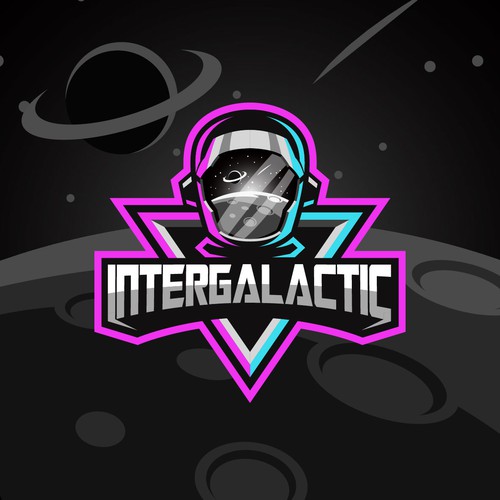 Esports logo with the title 'Intergalactic'