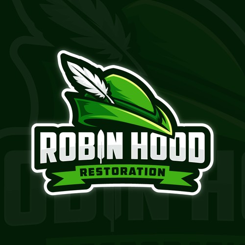 Hat brand with the title 'ROBIN HOOD RESTORATION'