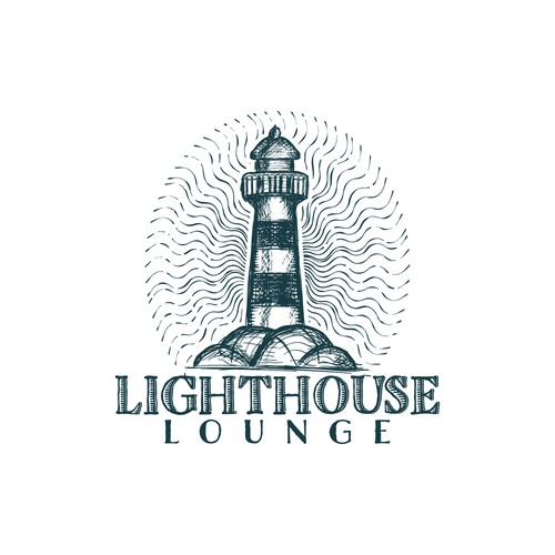 Lounge design with the title 'Light House Lounge'