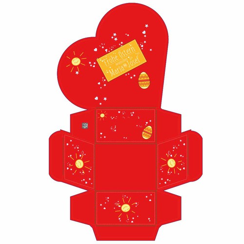 Easter design with the title 'Packaging Easter'