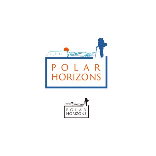 Arctic design with the title 'Polar Horizons'