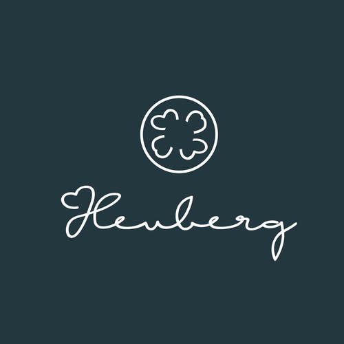 Resort design with the title 'Logo and business card for a farm and winery'