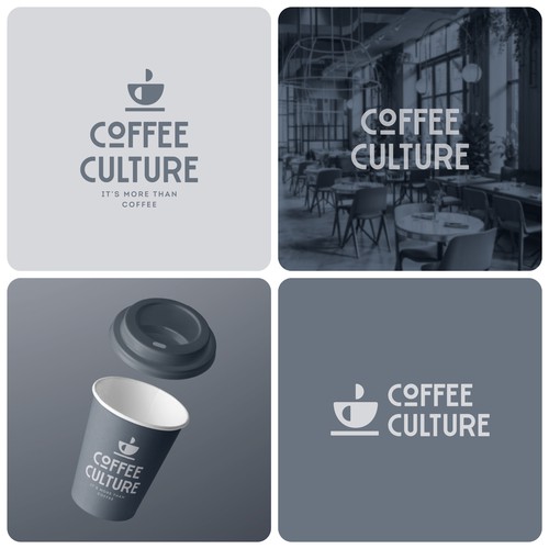 Tea logo with the title 'Coffee Culture'