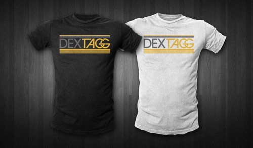 Typographic t-shirt with the title '"DEX" (Digital Expression)'