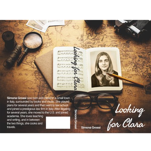 Amazon book cover with the title 'Looking for Clara '