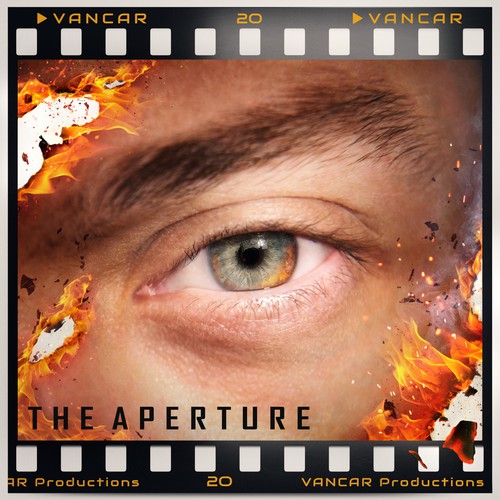 Single cover artwork with the title 'VANCAR - Album Cover "THE APERTURE"'