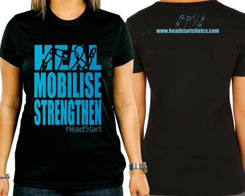 Health t-shirt with the title 'HeadStart T-Shirt'