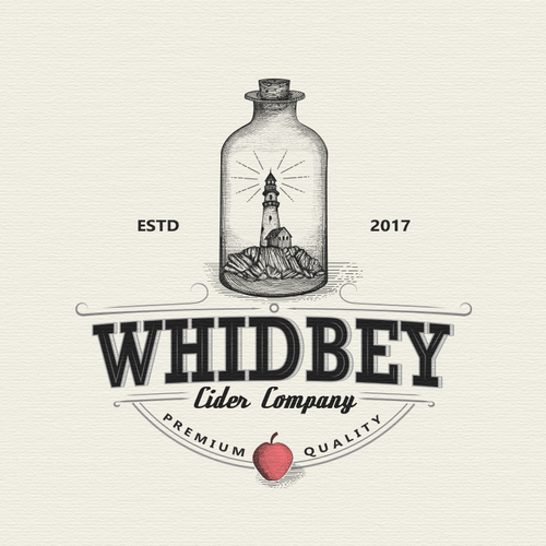 Cider logo with the title 'Logo design for Cider Company'