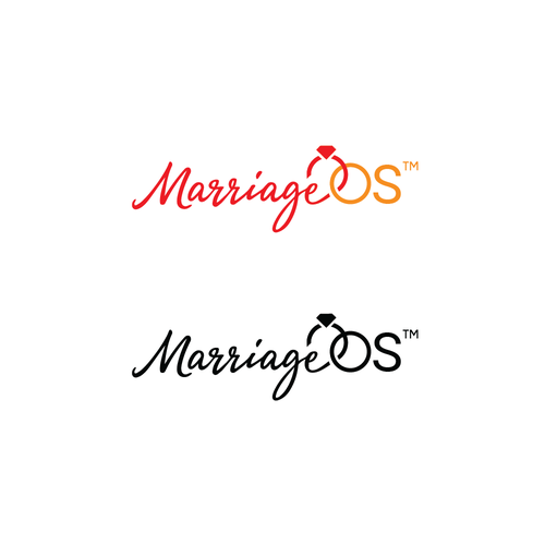 matrimony logo design