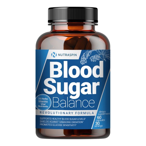 Herbal packaging with the title 'Product packaging for herbal product'