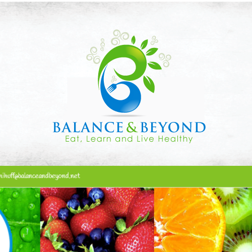 Nutritionist logo with the title 'Create an attractive "natural/organic" colorful logo for a new health coaching business'