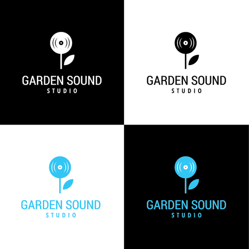 Music studio logo with the title 'Logo for Sound Studio'