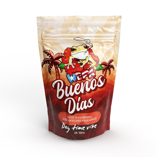 Packet packaging with the title 'Package design entry'