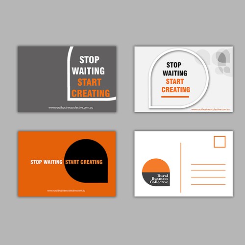 Card brand with the title 'Rural Business Card'