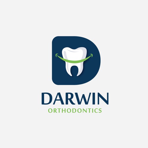 Orthodontist logo with the title 'Darwin Orthodontics'