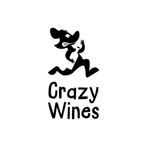 Crazy logo with the title 'Crazy Wines'