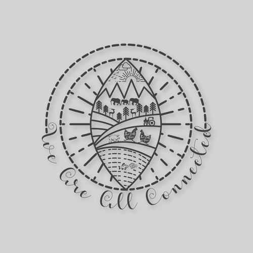 Agriculture t-shirt with the title 'T-shirt Design for Two Girls and a Farm'