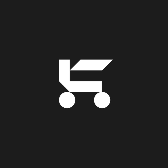 Cart logo with the title 'Brandmark-NR1882'
