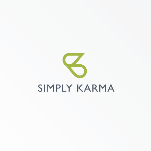 Fashion logo with the title 'Bold Logo for Simply Karma'