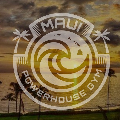 Gym brand with the title 'MAUI GYM'