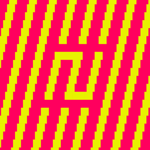 Square logo with the title 'Abstract symbol'