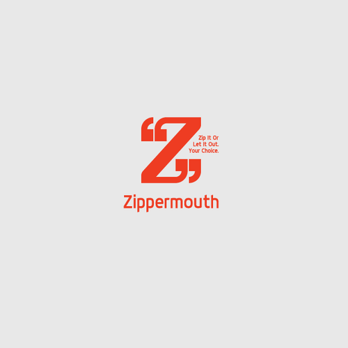 Z logo with the title 'Logo Concept for Goodies Shop'