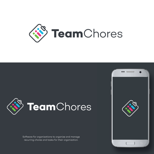 Team logo with the title 'Logo for task managing software'