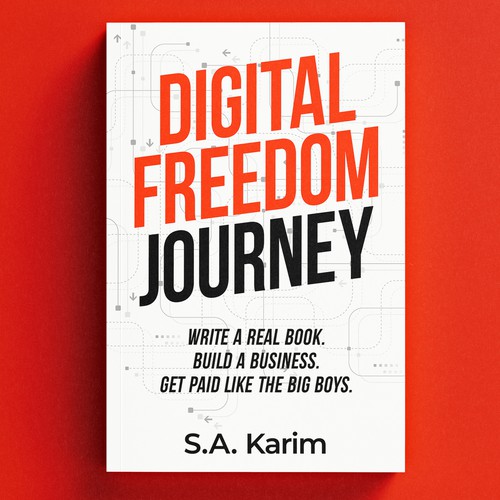 Design with the title 'Digital Freedom Journey'