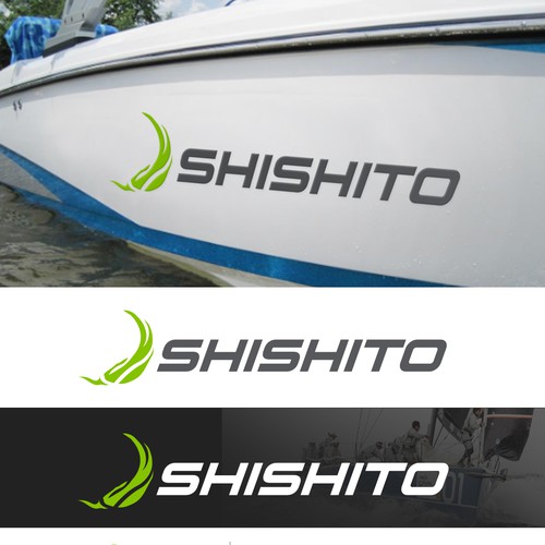 Sailboat logo with the title 'Modern logo for a sailboat '