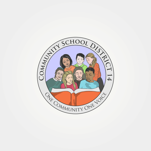 Unity design with the title 'Community School District 14'