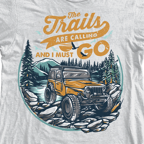 Outdoor T-shirt Design Projects