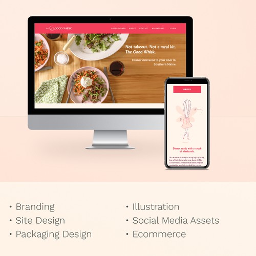 Hospitality design with the title 'The Good Whisk '