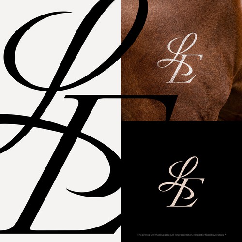 Persian logo with the title 'LE logo'